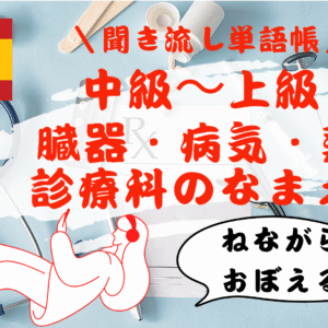 臓器・病気・薬 診療科【120単語リスト】
