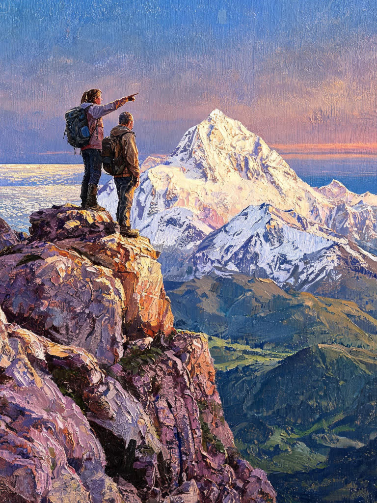 Los Pirineos, cordillera entre España y Francia