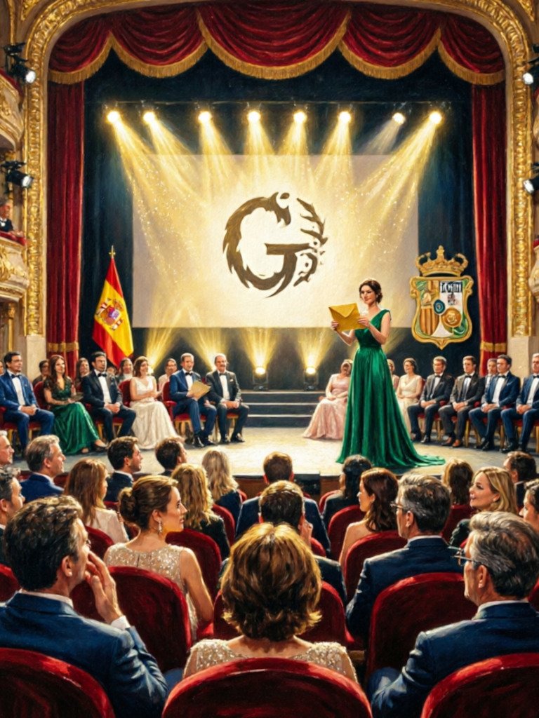 Vista del auditorio lleno durante la ceremonia de los Premios Goya